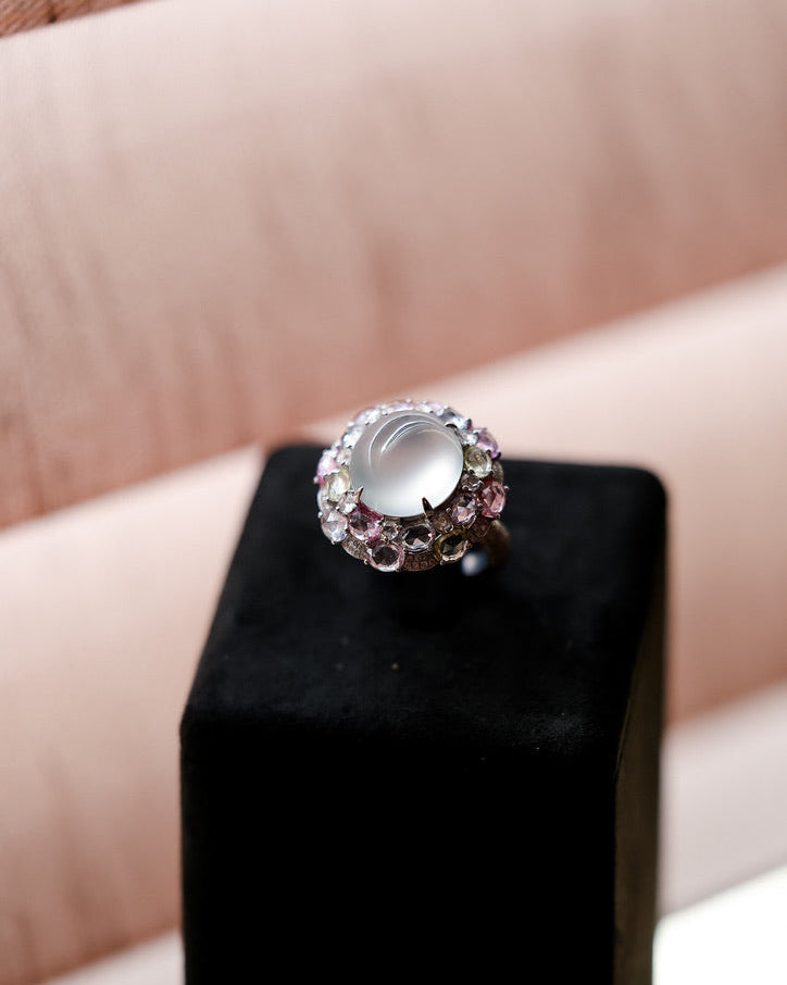 White Jadeite Ring No. 04
