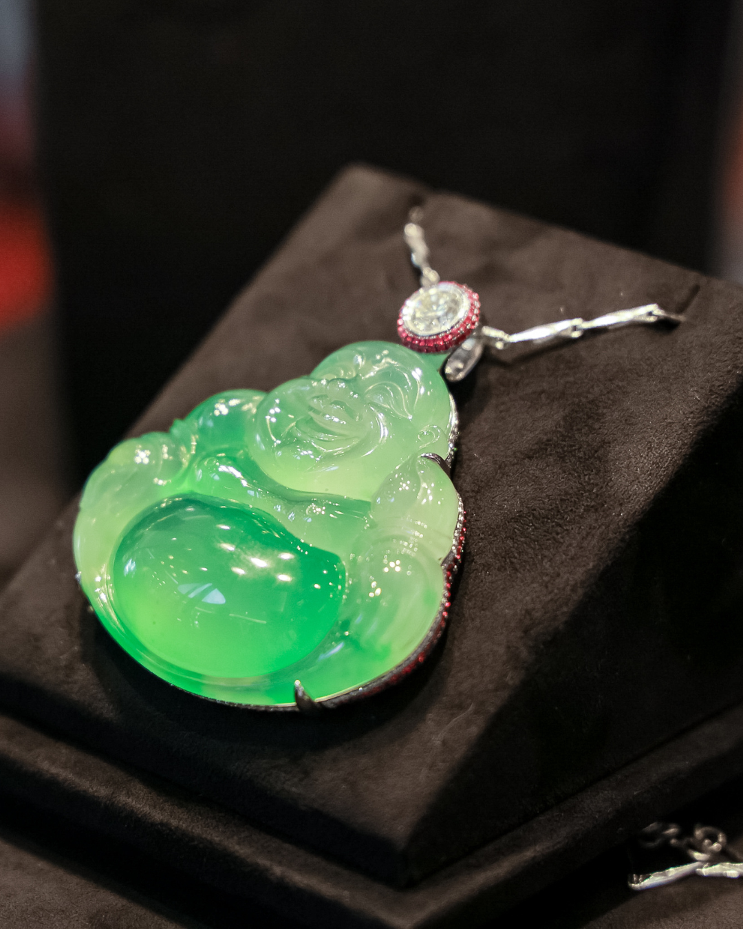 Jadeite Buddha Pendant No. 02