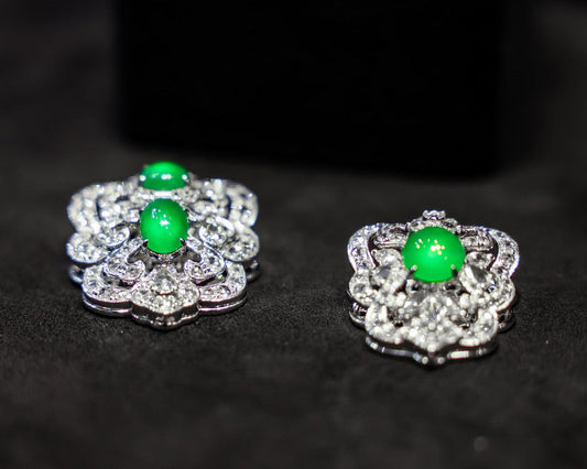 Jadeite Pendant Pair No. 01