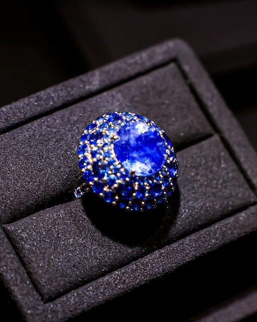Sapphire Convertible Ring Pendant No. 01