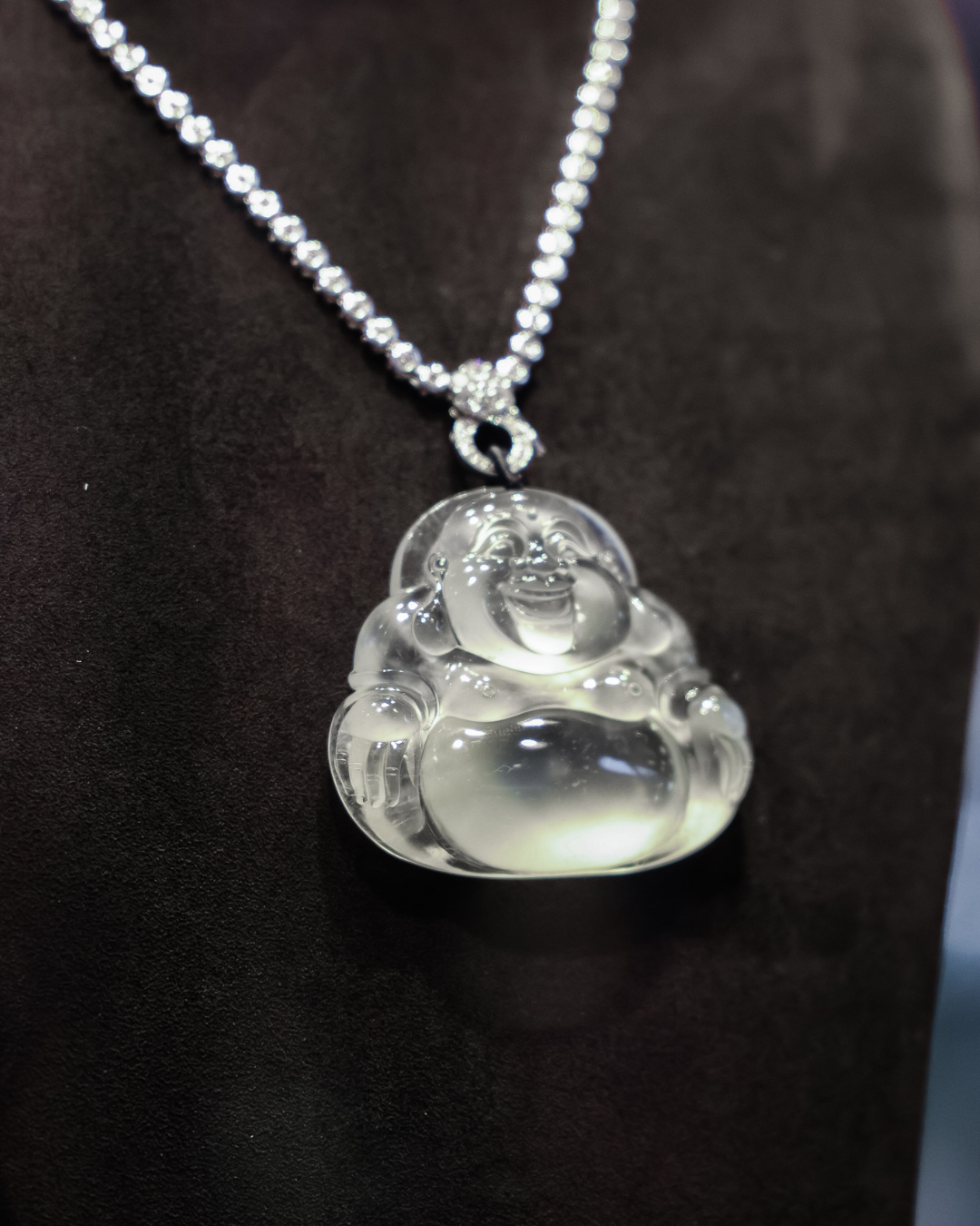 Jadeite Buddha Pendant No. 03
