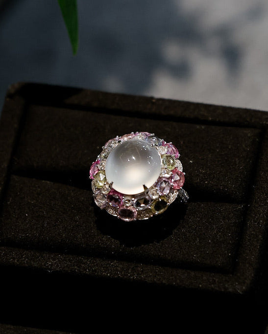 White Jadeite Ring No. 04