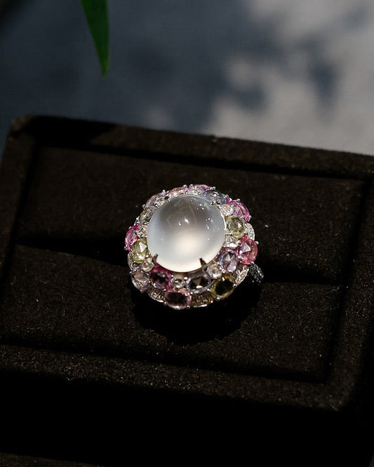 White Jadeite Ring No. 04