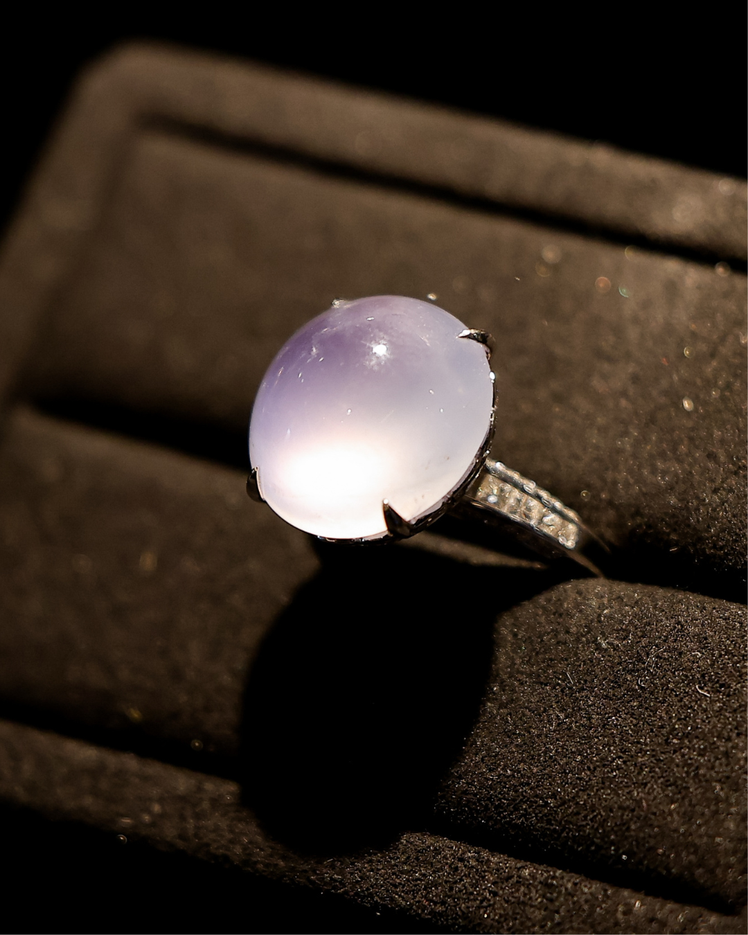Lavender Jadeite Ring No. 01