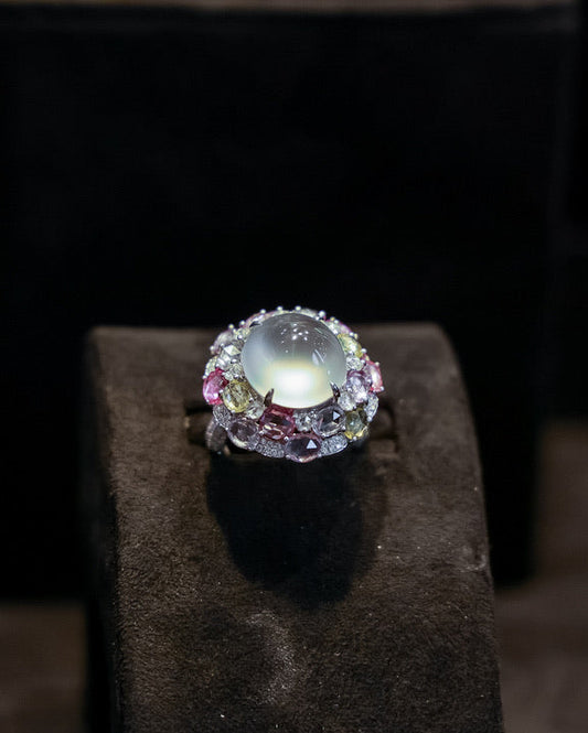 White Jadeite Ring No. 04