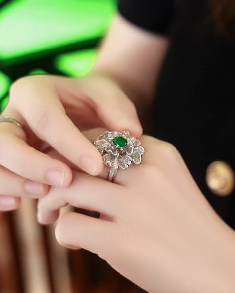 Jadeite Convertible Ring Pendant No. 01