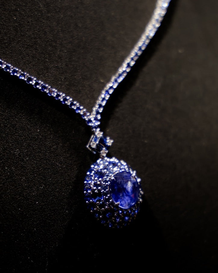 Sapphire Convertible Ring Pendant No. 01