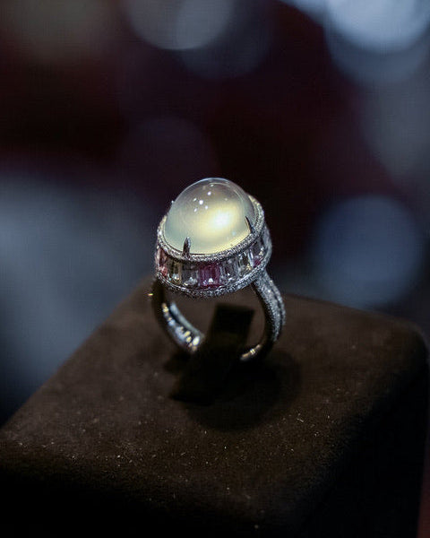 White Jadeite Ring No. 03