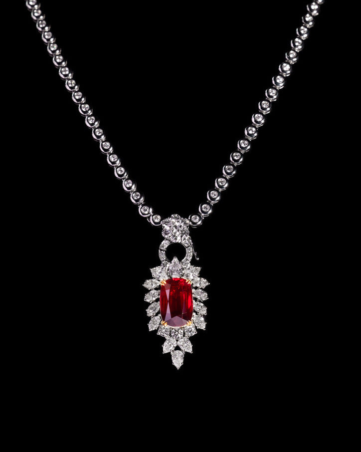 Ruby Pendant No. 01