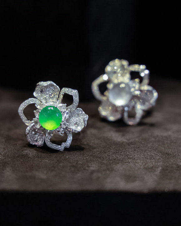 Jadeite Convertible Ring Pendant No. 02
