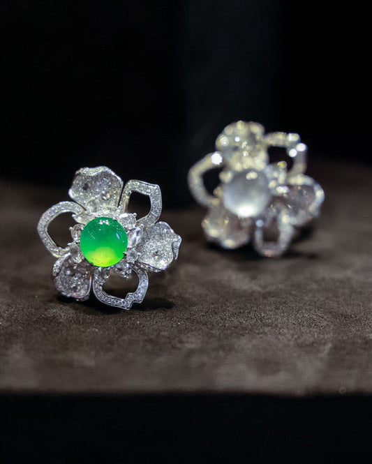 Jadeite Convertible Ring Pendant No. 02