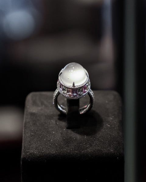 White Jadeite Ring No. 03