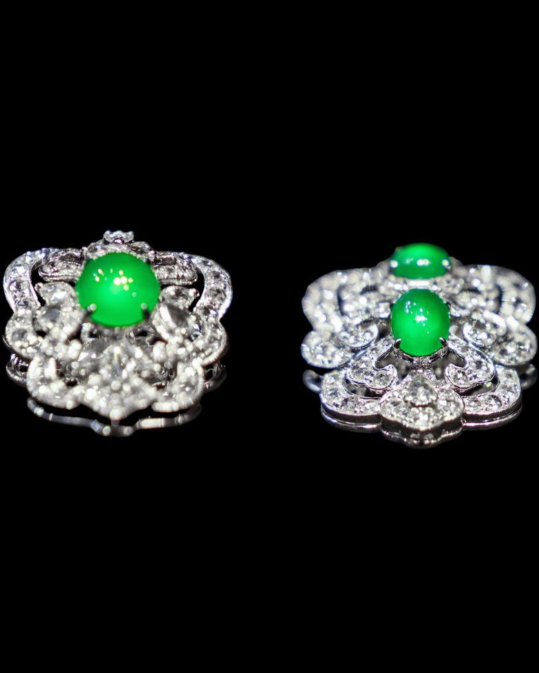 Jadeite Pendant Pair No. 01